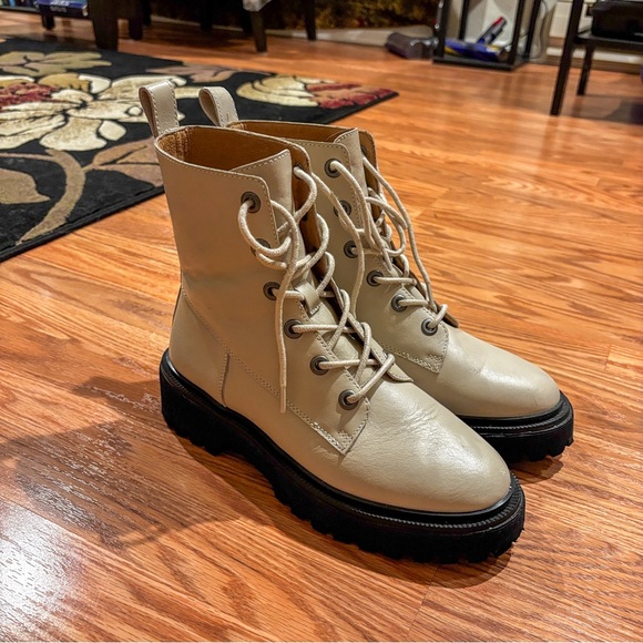 The Rayna Lace-up Boot in leather size 7 - Picture 8 of 9